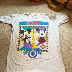 Vintage Disney Mickey and Minnie Libra T-Shirt dress